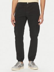Tommy Jeans Joggery Ryan DM0DM20284 Czarny Regular Fit. Czarne spodnie materiałowe męskie Tommy Jeans, m, bez wzorów, z bawełny. Za 269.99 zł.
