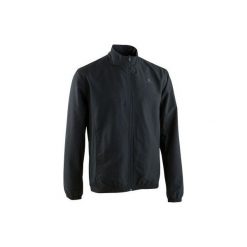 Bluza ENERGY do fitnessu. Czarne bluzy męskie DOMYOS, ze skóry. Za 59.99 zł.