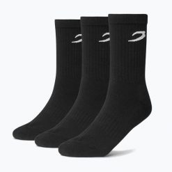 Skarpety męskie BOXRAW Crew 3. Czarne skarpety męskie BOXRAW, bez wzorów, z bawełny. Za 73.99 zł.