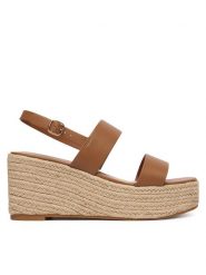 Aldo Espadryle Keoni 13966663 Brązowy. Brązowe sandały damskie Aldo, bez wzorów, ze skóry, bez obcasa, bez zapięcia. Za 339.99 zł.