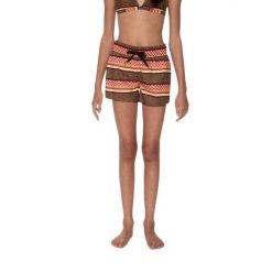 Dziewczęce Szorty kąpielowe Protest Iman. Brązowe spodenki dla dziewczynek Protest, bez wzorów, sportowe. Za 187.00 zł.