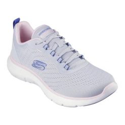 Buty Skechers Flex Appeal 5.0 150201-GYMT szare. Szare obuwie sportowe damskie bez wzorów, na fitness i siłownię. Za 462.92 zł.
