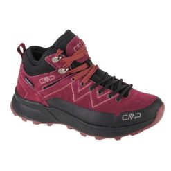 Buty trekkingowe damskie, CMP Kaleepso Mid Hiking. Czerwone trekkingi damskie CMP, trekkingowe. Za 493.70 zł.