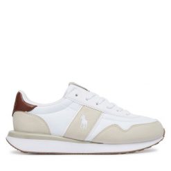 Sneakersy Polo Ralph Lauren. Białe trampki i tenisówki chłopięce Polo Ralph Lauren, bez wzorów, bez zapięcia. Za 459.99 zł.