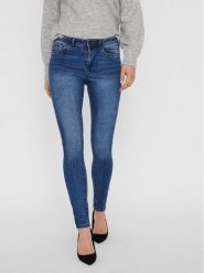 Vero Moda Jeansy Tanya 10222531 Granatowy Skinny Fit. Niebieskie jeansy damskie Vero Moda. Za 159.99 zł.
