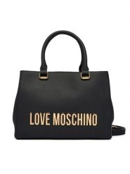 LOVE MOSCHINO Torebka JC4022PP1OKD0000 Czarny. Czarne torebki do ręki damskie Love Moschino, bez wzorów, ze skóry, bez dodatków. Za 1,029.00 zł.