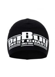Czapka męska Pitbull Classic Boxing. Czarne czapki i kapelusze męskie PITBULL, bez wzorów, z bawełny, retro. Za 52.99 zł.