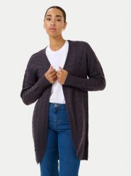 Kaffe Kardigan Kaemria 10506359 Czarny Regular Fit. Czarne kardigany damskie Kaffe, l, bez wzorów, z syntetyku. Za 119.99 zł.