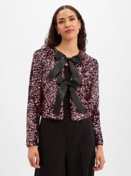 Marie Lund Damska kurtka z cekinami Kobiety różowy jednolity, 42. Czerwone kurtki damskie Marie Lund, bez wzorów, bez kaptura. Za 349.95 zł.