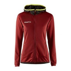 Damska kurtka dresowa z pełnym zamkiem błyskawicznym Craft Extend. Niebieskie kurtki damskie Craft, xs, bez wzorów, z dresówki, bez kaptura. Za 348.20 zł.