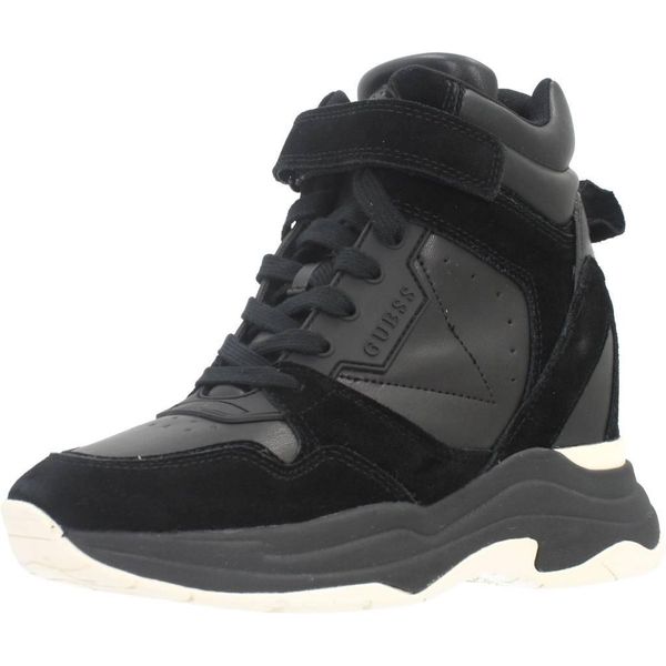 GUESS ORLANDO Czarny. Czarne obuwie sportowe damskie Guess, trekkingowe. Za 354.99 zł.
