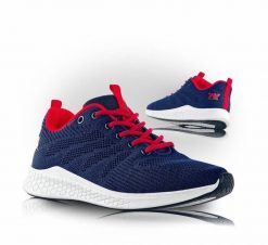 Buty trekkingowe męskie VM Footwear - ARGASSI półbuty outdoor niebieski 46. Niebieskie półbuty na co dzień męskie VM Footwear, bez zapięcia. Za 156.19 zł.