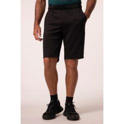 Męskie Bermudy fitness oddychający materiał kieszeń na smartfon do 7XL. Czarne krótkie spodenki sportowe męskie JAY-PI, m, bez wzorów, z dresówki, na fitness i siłownię. Za 244.99 zł.