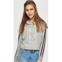 Bluza z lampasami - Jasny szar. Bluzy damskie Sinsay. W wyprzedaży za 29.99 zł.