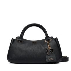 Torebka Guess. Czarne torebki do ręki damskie Guess, z aplikacjami, klasyczne, bez dodatków. Za 679.99 zł.