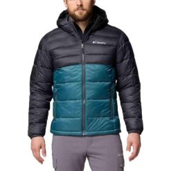 Kurtka COLUMBIA BUCK BUTTE II INSULATED H Niebieski. Niebieskie kurtki męskie Columbia, m, bez wzorów, z syntetyku, casualowe, bez kaptura. Za 657.94 zł.