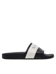 KARL LAGERFELD Klapki Kondo 2.0 KL80923 Czarny. Czarne klapki damskie KARL LAGERFELD, bez wzorów, z tworzywa sztucznego, bez obcasa. Za 219.99 zł.