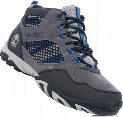 Męskie buty trapery trekingowe membrana TIMBERLAND CRESTRIDGE WATERPROO. Szare śniegowce i trapery męskie Timberland, na zimę, z gumy, bez zapięcia. Za 429.00 zł.