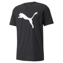 Puma Koszulka Train Fav Heather Cat 52013901. Czarne koszulki sportowe męskie Puma, l, bez wzorów, bez kołnierzyka, bez ramiączek, na fitness i siłownię. Za 100.55 zł.