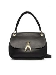 Patrizia Pepe Torebka 8B0312/L162-K103 Czarny. Czarne torebki do ręki damskie Patrizia Pepe, bez wzorów, ze skóry, bez dodatków. Za 1,719.00 zł.