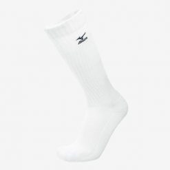 Skarpety siatkarskie Mizuno Volley Long białe. Białe skarpety męskie Mizuno, bez wzorów. Za 29.99 zł.