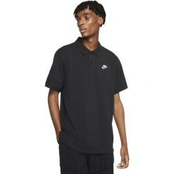 Podkoszulek Nike Sportswear Polo, Mężczyźni. Czarne koszulki polo męskie Nike, m, bez wzorów, sportowe, bez ramiączek. Za 231.00 zł.