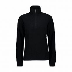 Golf damska narciarska CMP 3G27836. Czarne bluzy sportowe damskie CMP, l, bez wzorów, bez kaptura, na golfa. Za 119.99 zł.