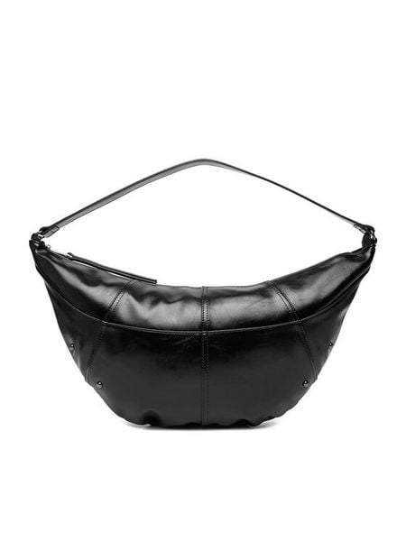 JENNY Torebka C-JEN-L-009-08 Czarny. Czarne torebki do ręki damskie Jenny, bez wzorów, z materiału, bez dodatków. Za 129.99 zł.