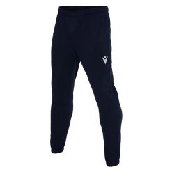 Spodnie dresowe do treningu Macron neckar. Niebieskie spodnie sportowe męskie Macron, s, bez wzorów, z dresówki, na fitness i siłownię. Za 122.50 zł.