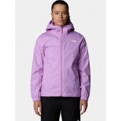 Płaszcz przeciwdeszczowy damski The North Face W Quest. Fioletowe kurtki damskie The North Face, s, bez wzorów, bez kaptura. Za 629.00 zł.