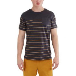 T-shirt męski Fundango Jaggy Pocket z krótkim rękawem. Żółte koszulki sportowe męskie Fundango, m, bez wzorów, sportowe, bez kołnierzyka. Za 110.00 zł.