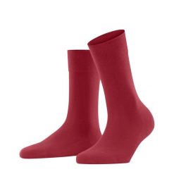Skarpetki damskie Falke Sensitive London. Niebieskie skarpety damskie Falke, bez wzorów, z bawełny. Za 119.50 zł.