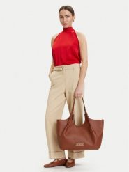 LOVE MOSCHINO Torebka JC4297PP0OKL0300 Beżowy. Brązowe torebki do ręki damskie Love Moschino, bez wzorów, ze skóry, bez dodatków. Za 1,049.00 zł.