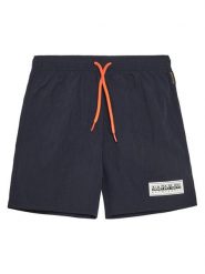 Napapijri Szorty kąpielowe Chamois NP0A4IGI D Granatowy Regular Fit. Niebieskie szorty dla chłopców Napapijri, bez wzorów, z syntetyku. Za 149.99 zł.