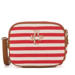 Torebka Beverly Hills Polo Club. Czerwone listonoszki damskie Beverly Hills Polo Club, bez wzorów, bez dodatków. Za 179.99 zł.