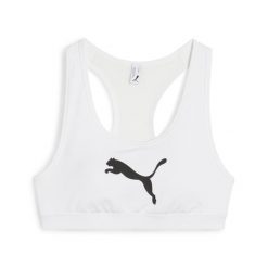 Stanik 4KEEPS PUMA. Białe obuwie sportowe damskie Puma, bez wzorów, na fitness i siłownię. Za 129.00 zł.