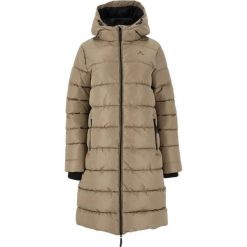 Parka dla kobiet Whistler Amaret. Brązowe parki damskie Whistler, bez wzorów, bez kaptura. W wyprzedaży za 269.99 zł.