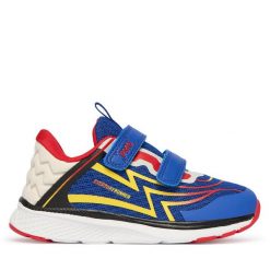 Sneakersy Primigi. Niebieskie trampki i tenisówki chłopięce Primigi, bez wzorów, bez zapięcia. Za 189.99 zł.