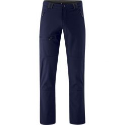 Spodnie softshell Maier Sports Adakit. Niebieskie spodnie sportowe męskie Maier Sports, na zimę, m, bez wzorów, z gumy, trekkingowe. Za 850.60 zł.