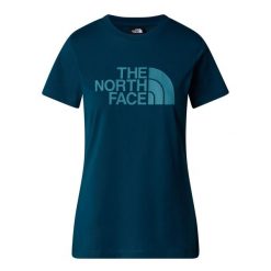 The North Face Koszulka S/S Easy Nf0A8A6D4Oj. Niebieskie t-shirty damskie The North Face, s, bez wzorów, bez kołnierzyka. Za 134.99 zł.