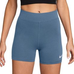Nike Spodenki damskie Nike Sportswear Classic niebieskie HJ1019 486 XL. Niebieskie szorty sportowe damskie Nike, xl, bez wzorów, sportowe. Za 129.98 zł.