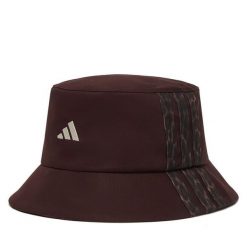 Kapelusz adidas. Brązowe czapki i kapelusze damskie Adidas, bez wzorów. Za 129.99 zł.