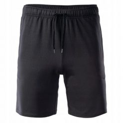 Męskie Spodenki Z Polaru Vigim. Czarne krótkie spodenki sportowe męskie MARTES, m, bez wzorów, z elastanu, na fitness i siłownię. Za 88.99 zł.