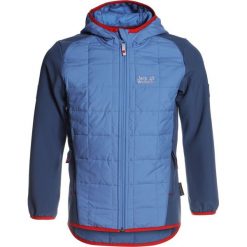 Jack Wolfskin GRASSLAND HYBRID Kurtka Softshell wave blue. Kurtki i płaszcze dla chłopców Jack Wolfskin, z elastanu. W wyprzedaży za 341.10 zł.