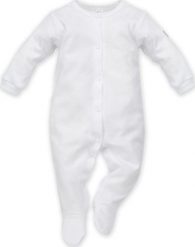 PINOKIO Pajac niemowlęcy Pinokio White 56. Białe śpioszki niemowlęce Pinokio, bez ramiączek. Za 49.90 zł.