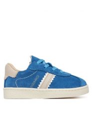 Primigi Sneakersy 7904044 S Granatowy. Niebieskie buty sportowe chłopięce Primigi, bez wzorów, ze skóry, bez zapięcia. Za 139.99 zł.