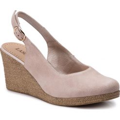 Sandały LASOCKI 2188-01. Sandały damskie Lasocki, bez wzorów, bez obcasa, bez zapięcia. Za 179.99 zł.