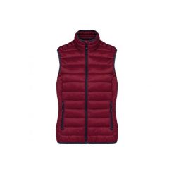 Damska lekka kurtka puchowa bez rękawów Kariban. Brązowe kurtki damskie KARIBAN, bez wzorów, z puchu, bez kaptura. Za 224.00 zł.