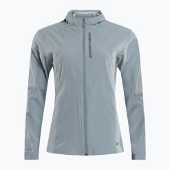 Kurtka do biegania damska Under Armour UA OutRun The Storm Jacket. Czarne kurtki damskie Under Armour, l, bez wzorów, bez kaptura. Za 299.99 zł.