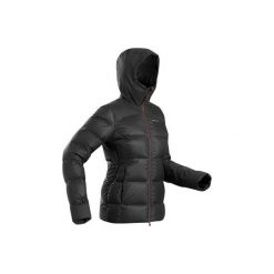 Kurtka trekkingowa Trek 900 damska. Szare kurtki damskie FORCLAZ, m, bez wzorów, z elastanu, bez kaptura. Za 399.99 zł.